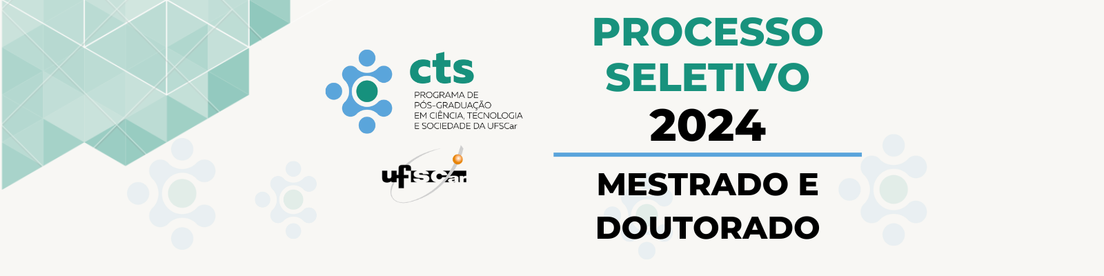 Processo Seletivo 2024 - Mestrado e Doutorado