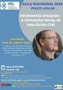 Cartaz - Aula Inaugural 2020