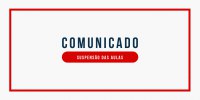 Atividades suspensas por tempo Indeterminado - COVID-19